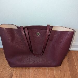 Tory Burch Cranberry Tote